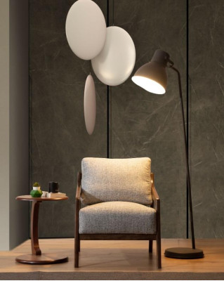 Textile Armchair Designer Living room Relax single seater luxury armchair