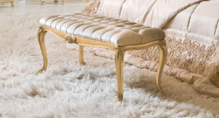 Stool Chesterfield Side Stool Luxury Seater Upholstery Bedroom