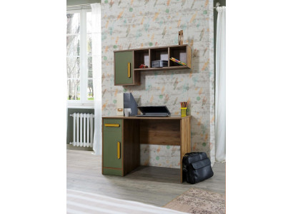 Computer desk for the Childrens room Wooden Tables Furniture Desk Brown