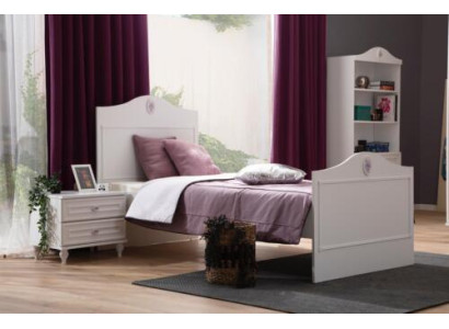 Youth bed Childrens bed Kids Design Modern White Bed Childrens room new