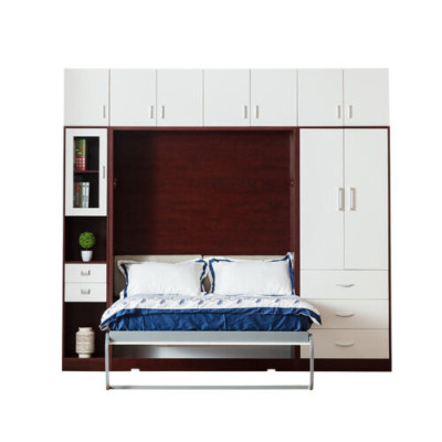 Wardrobe Bed Closet Beds Wall unit Bedroom Guest Room Furniture Shelf