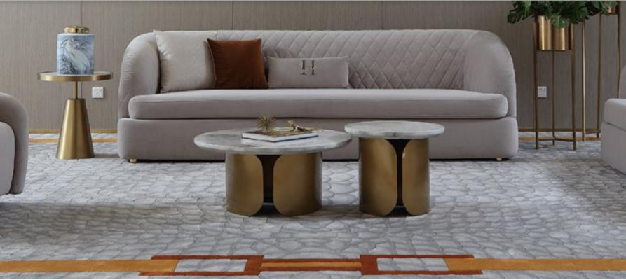 Three Seater Textile Couch Upholstery Design Sofa 3 Seat Sofas Furniture Big Sofa new