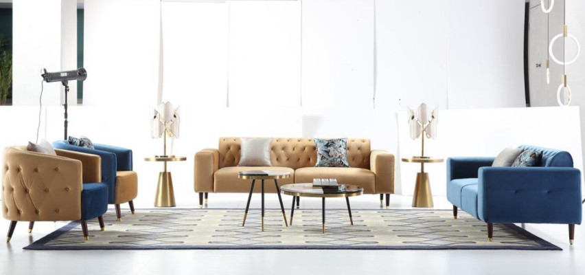 Side table Luxury Furniture Coffee table Tables Consoles Coffee side tables 2 pieces
