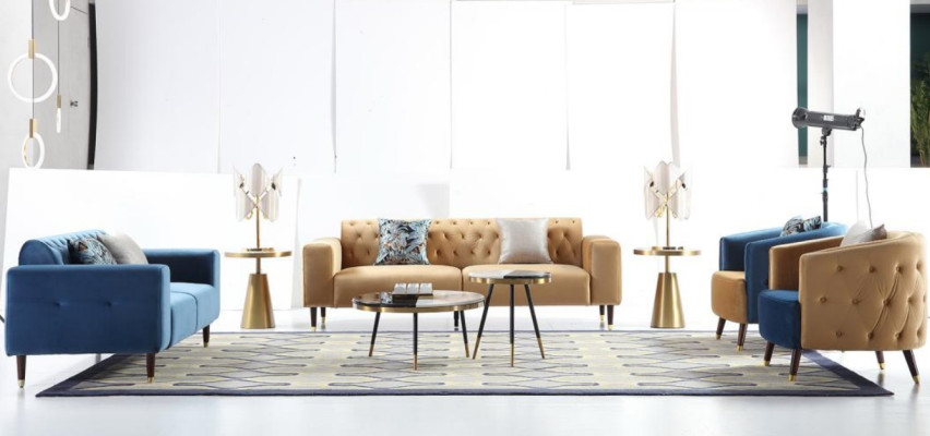 Side table Luxury Furniture Coffee table Tables Consoles Coffee side tables 2 pieces