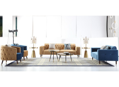 Coffee table Luxury Living room Table Coffee table Design Tables Style Furniture new 2pcs
