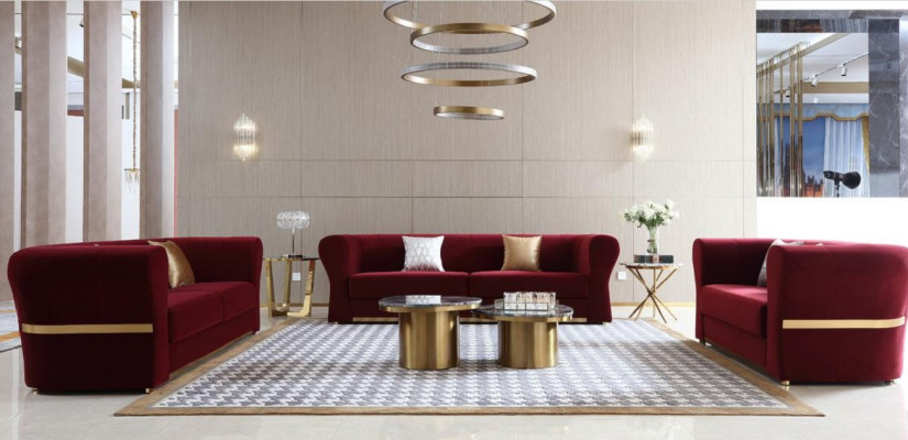 Sofa set 4+3+2 Seater Couch Living landscape Suite Design Modern Sofa new