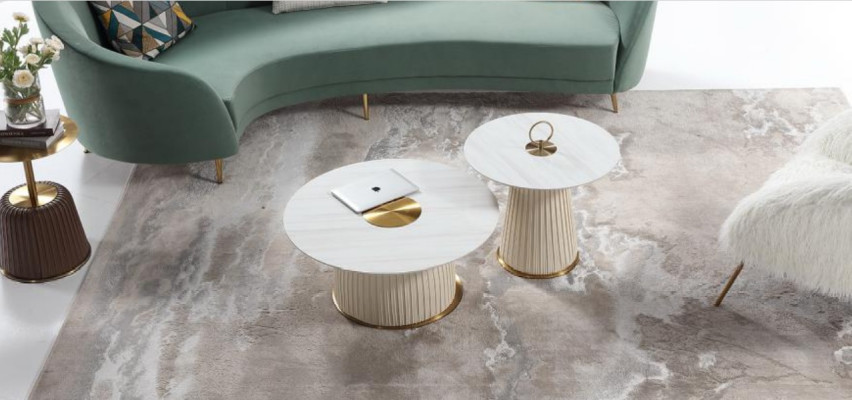 Coffee table Design Tables Style Furniture Luxury Living room Table Side table new