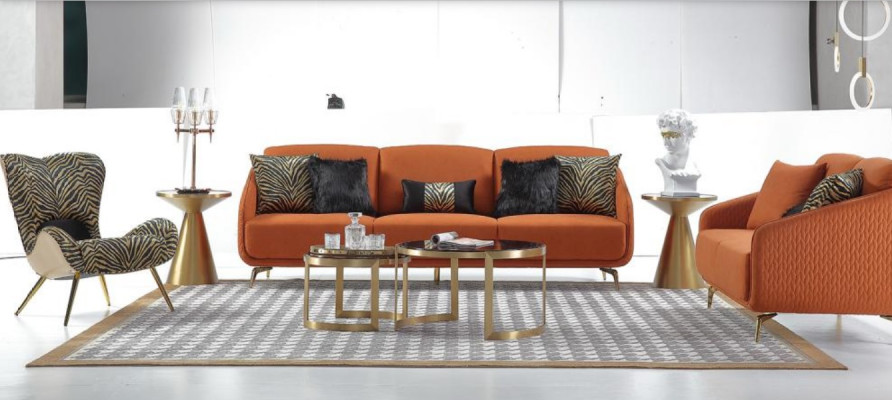 Sofa set 3+2+1 Seater Set Design Sofa Upholstery Couches Living room set Groups