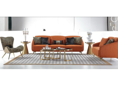 Sofa set 3+2+1 Seater Set Design Sofa Upholstery Couches Living room set Groups