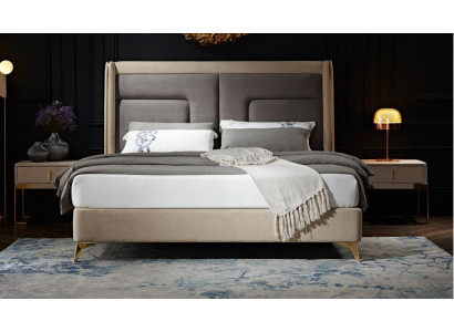 Luxury Bedroom Bed Design Upholstery Beds Furniture Sleep Hotel Double 180x200