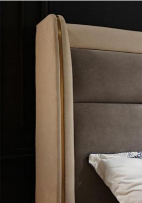 Luxury Bedroom Bed Design Upholstery Beds Furniture Sleep Hotel Double 180x200
