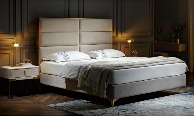 Bed Marriage Bed Design Luxury Luxur Upholstered bed Design Bed Textile Beds Double bed