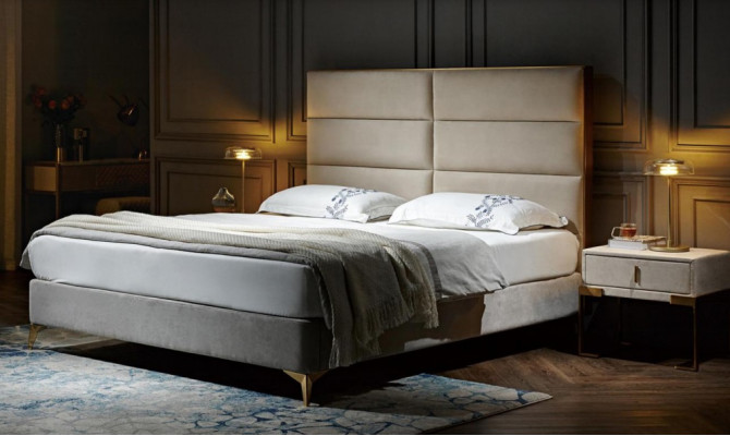 Bed Marriage Bed Design Luxury Luxur Upholstered bed Design Bed Textile Beds Double bed