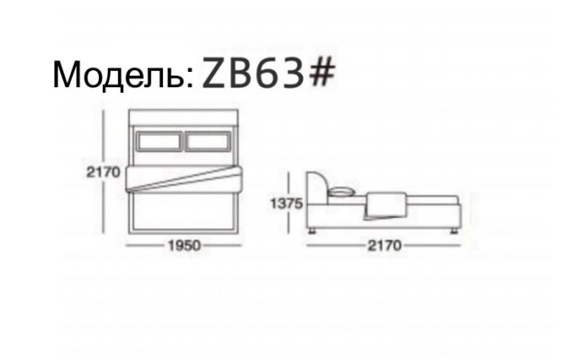 Bedroom Set Design Modern Luxury Bedroom Bed 2x Bedside table 3-piece. new
