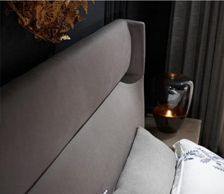 Bed Textile 2x Bedside table 3 pcs. Bedroom Set Furniture Modern Luxury Beds new