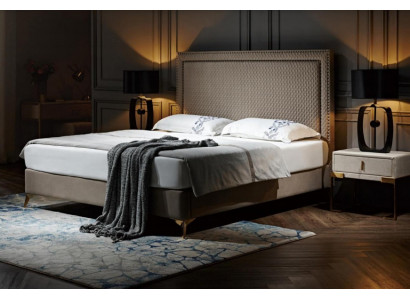 Bed 3 pieces. Bedroom Set Design Luxury Bedroom Hotel Furniture 2x Bedside table