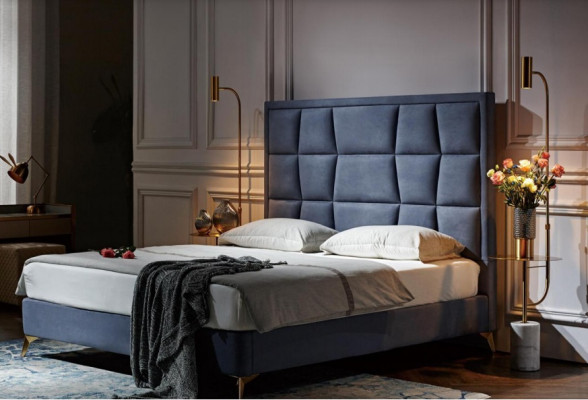 Complete's Bedroom Set Bed 2x Bedside table 3 pcs. Sets Beds Designer Luxury