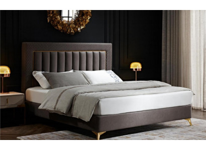 Double Hotel Beds Furniture Luxury Bedroom Bed Upholstery Design Velvet Double Beds