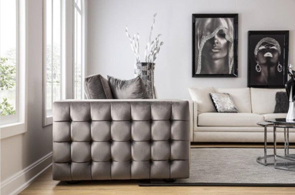 High Quality Sofa 4 Seater Upholstered Sofas Designer Couch Sofa Luxury Chesterfield
