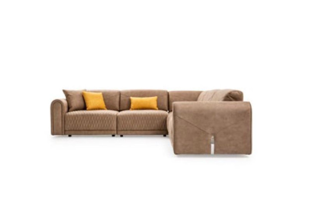 Textile Sofa Couch Corner sofa Corner suite Upholstery Sofas Couches Furniture Fabric