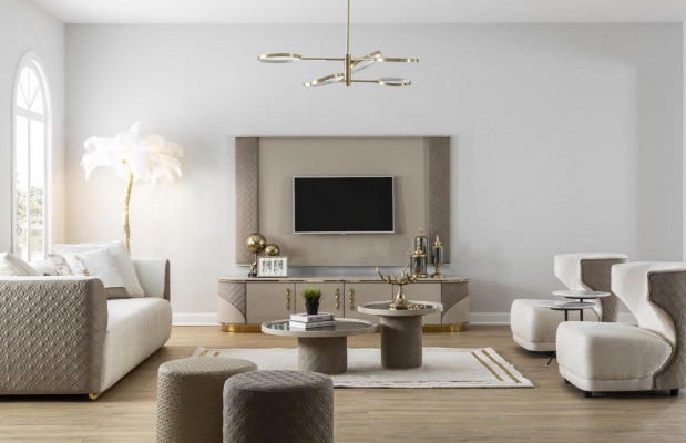 Wall unit TV-cabinet Living room Sofa set Couch Sofa Set Couches Sofas Furniture