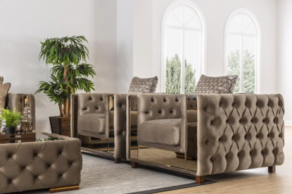 Luxury Armchair Chesterfield Single Seater Classic Couch Furniture Furnishings Sofa 1er