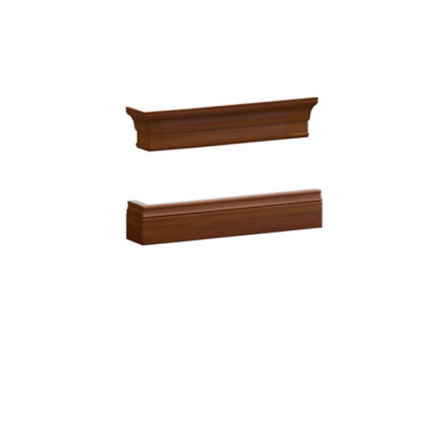 Exterior wall crown for crown or base wardrobe cabinet system L, R BA-28