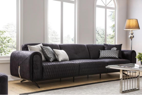 Luxury Sofa 4 Seater Leather Living room Modern Design Sofas Upholstery Couches
