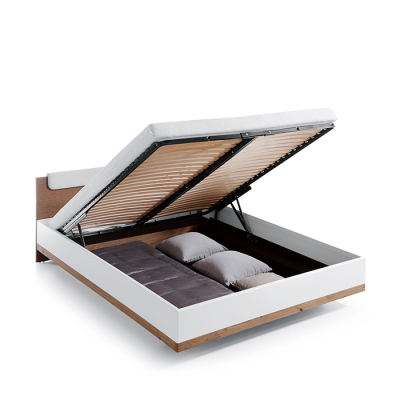 Classic s Bed Beds Double bed Wooden bed Country house - Model CM-B1