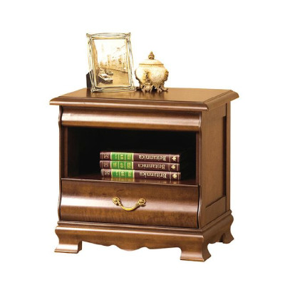 Classic r Nightstand Bedside table Solid Console Shelf Bedroom N-SzN