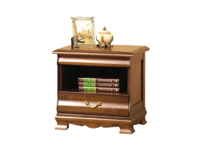 Classic r Nightstand Bedside table Solid Console Shelf Bedroom N-SzN