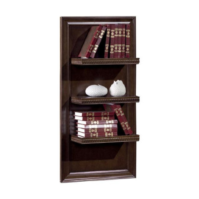 Living room XXL Bookshelf Solid Wood 131cm Storage Shelf Shelves CD DVD Books