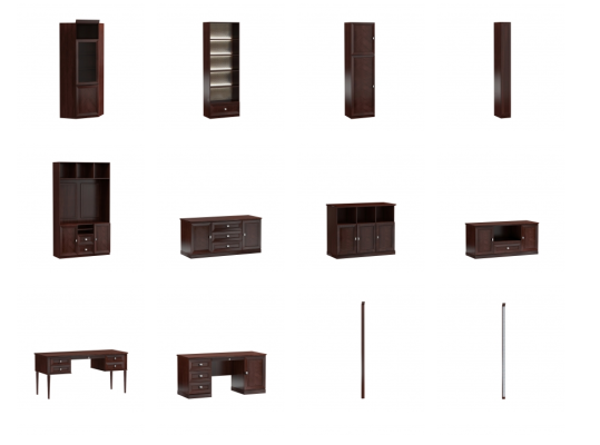 System Office Furniture Display case Filing cabinet Deko Classic r Wood Wardrobe Shelf