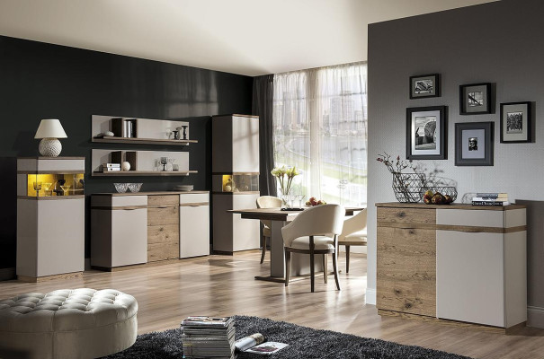 Classic Chest of drawers Display case Chests of drawers Showcases Dresser cabinet Wardrobe Como CM-K3