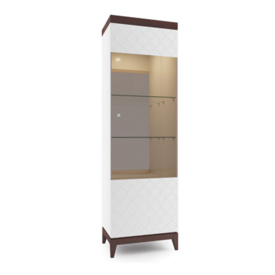 Modern design display case glass cabinet showcases wardrobe showcase shelf