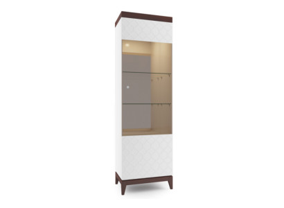 Modern design display case glass cabinet showcases wardrobe showcase shelf