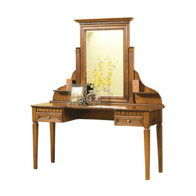 Classic Console Makeup Mirror Secretary Table Night Dressing Table Mirror