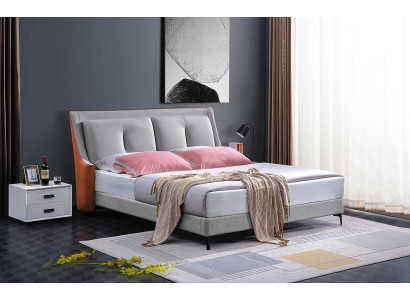 Classic s Bed Double bed Beds Wood Gray Style Real Wood Bedroom new