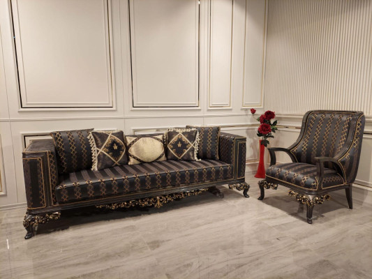 Classic Sofa set 3+1 Seat Furniture Upholstery Sets Couches Sets