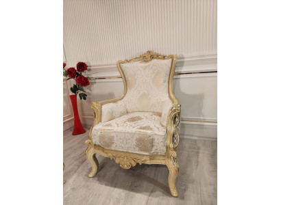 Classic r Throne Armchair Chair Furniture Baroque Armchair Chesterfield Velvet