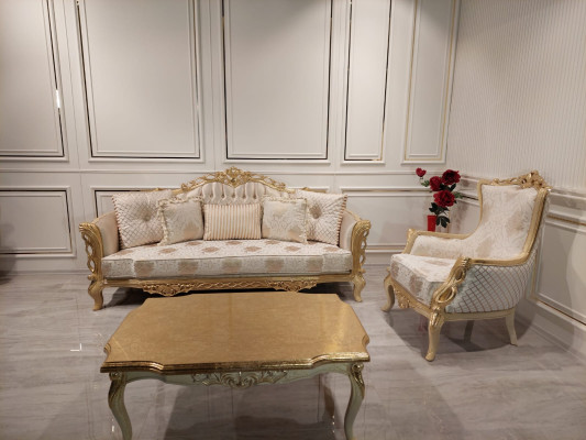 Classic r Throne Armchair Chair Furniture Baroque Armchair Chesterfield Velvet
