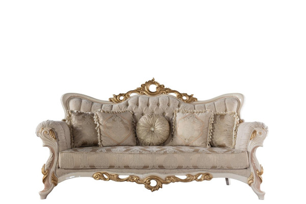 Classic Couch Living room Sofa set Furniture Furnishings 3+1 Seat Sofa