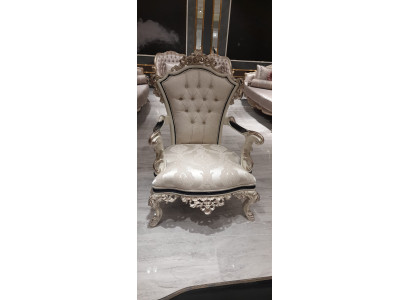 Throne Armchair Couch Upholstery Furniture Furnishings Recliner Chairs Velvet