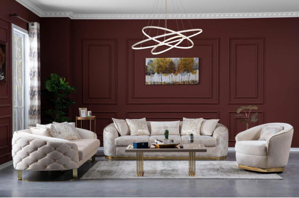 Oval Couch Three Seater Couches Furniture Sofa Furnishings Living room Sofas