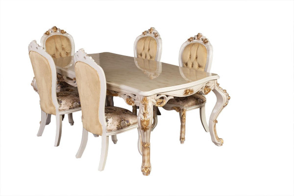 Armchair Baroque Chairs Seat Upholstery Furniture Classic r Chair Wood Velvet
