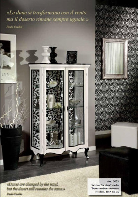 Luxury Wood Display case Sideboard Design Cabinets White Italian Furniture new Wardrobe