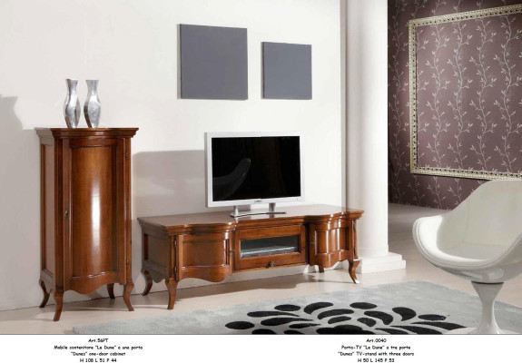 tv Scrhank Sideboard Braun TV-cabinet sideboard Chest of drawers Wardrobe Shelf Luxury Cabinets new