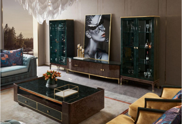Glass Chest of drawers Display case Chests of drawers Showcases Dresser cabinet Decorative Designer