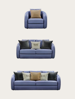 Sofa set 321 Seater Living landscape Sofa Couch Upholstery Suite Sofas Leather