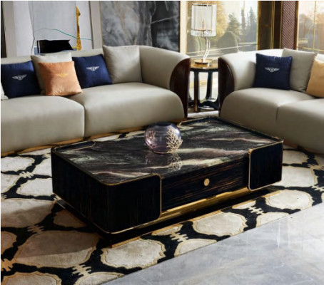 Coffee table Tables Designer Side table Luxury Wood Coffee table Table